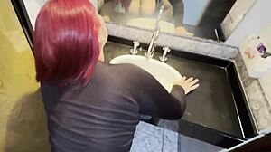 Returning stuffed animal to ex leads to hard sex!