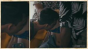 i love this hardwerk triptychon with sensual licking and double penetration