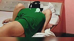 Mistress Fucks Amateur Asian in Grab Car, Creampie in Missionary and Doggystyle