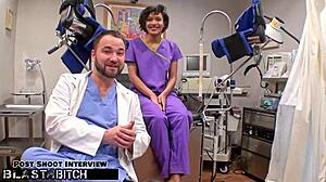 student jackie gets cum blasted by doctor