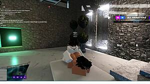 I let her fuck me long in Roblox game?