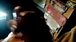 jerking off for my girlfriend, huge load coming