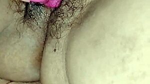 Mature Woman Masturbates With Dildo In Doggystyle Position