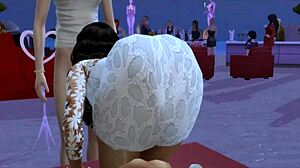 Summer Walker verlangt naar grote zwarte pik in haar strakke kont en kut