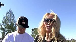 Blonde Slut Diana Doll Struggles With Giant Cock In Missionary