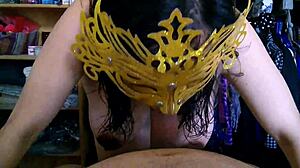 Gloria gives Paco a delicious blowjob while pregnant!