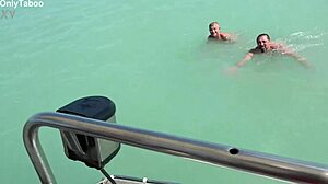 rough anal action on the boat with big ass slut 😈