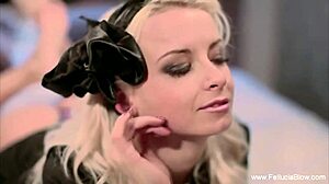 Suck my cock deep, blonde beauty