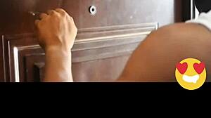 Big Dick Neighbor Charges Phone, Fucks Big Tits Ass Homemade Monster Cock