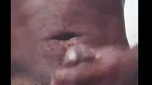 i'm jerking off my monster black cock live homemade