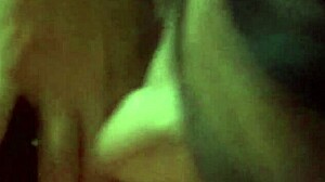 Peruvian milf sucks cock in robe, rides to creampie outdoors