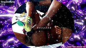 Watch that african slimthick suck monster cock and get rough!