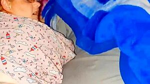 Busty Rainbowhaired Trailer Park Milf Rides Monster Cocks Barefoot