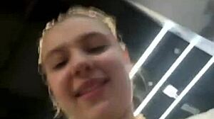 Big dick fucks me in public webcam show