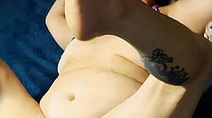 Busty Rainbowhaired Trailer Park Milf Rides Monster Cocks Barefoot