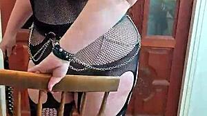 i'm a goth domina commanding attention in the shadows