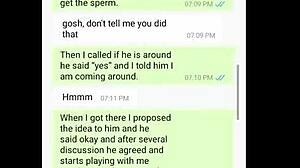 Homemade hot gist with dirty talk for bestie