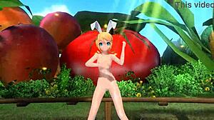 Kagamine Rin Popipo Project Diva Nude Mod Full Nude