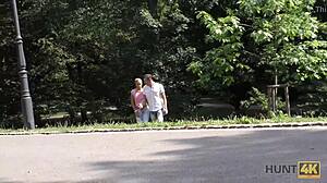 Ella Loses Wallet, Finds Wild POV Lick in Hidden Czech Hunt