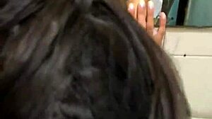 Tight Ass Fucked Roughly in Bathroom.