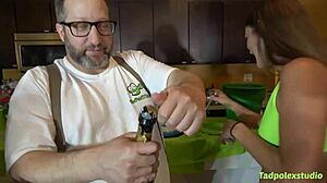 Why is Kendra Heart's pussy getting pounded so hard in this squirting gangbang?