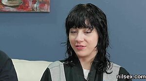 Naughty cutie is brought to butthole asylum for brutal ass licking and painful therapy