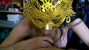 Gloria gives Paco a delicious blowjob while pregnant!