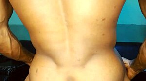 Chubby Ebony BBW Takes Monster Cock in Pussy and Ass Doggy Style