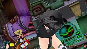 Yukari Katsubari Strips In Intense Bossfight