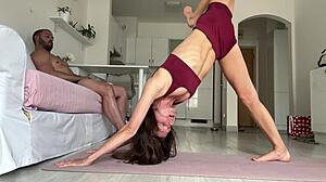 Adam Costa Performs Hardcore Yoga Fuck with Couple