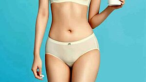 Sweet Asians modeling in lingerie