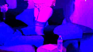 Nicky Ferrari dances seductively for her brother-in-law in heels and lingerie.