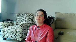 my wife's head on fucking machine for sloppy bj