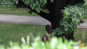 Ella Loses Wallet, Finds Wild POV Lick in Hidden Czech Hunt