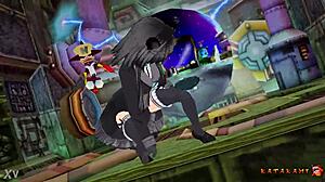 Yukari Katsubari Strips In Intense Bossfight