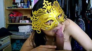 Gloria gives Paco a delicious blowjob while pregnant!