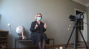 How I Record My Videos Anal-Vaginal Penetration From A Mature Teacher During An Anatomy Lesson Pawg