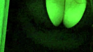 what the wife wears to seduce with her 42f natural big tits.