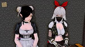 exploring the harem hotel in game 66