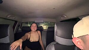 運転手を犯して、コンドームなし中出し