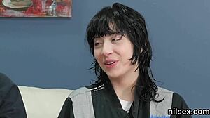 Naughty cutie is brought to butthole asylum for brutal ass licking and painful therapy