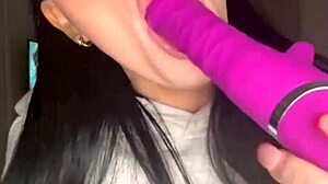 teen american exchange student masturbates solo on webcam