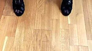 i'm a goth domina commanding attention in the shadows