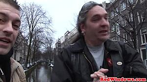 Dutch Tourist Enjoys Homemade Session