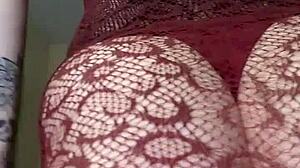 Riding My Asshole With Dildo