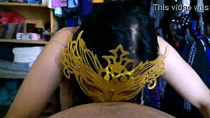 Gloria gives Paco a delicious blowjob while pregnant!