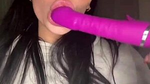teen american exchange student masturbates solo on webcam