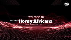 Quickie with my submissive ebony housegirl riding my big cock!