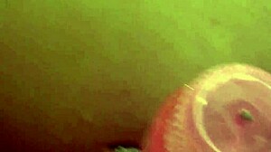 sexy milf in stockings masturbates to orgasm with anal and vaginal penetration?