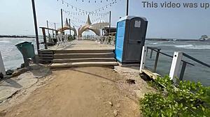 Latina Tourist Gets Desperate Workout in Casting Interview